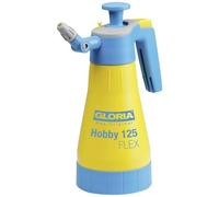 GLORIA Pulvérisateur à pression Hobby 125 FLEX – 1,25 L – Buse flexible, pulvérisation 360°, 3 bar