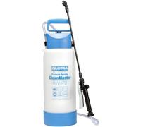 GLORIA Pulvérisateur à Pression CleanMaster CM 50 | 5 L Professionnel pour Nettoyage & Désinfection | pour Acides, Alcalins & Produits de Nettoyage (pH 2-12) | INCL. Lance d'Extension 0,5 m