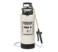 Gloria Pulvérisateur à Pression Spécial Pro 8 | 8 L Professionnel avec Buse à Jet Plat | Résistant aux Huiles & Acides (FKM) | pour Produits Chimiques du Bâtiment, Artisanat & Industrie
