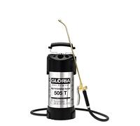 Gloria Feuerlöscher Pulvérisateur 505 T – Acier inoxydable 5 L, 6 bar, pompe laiton