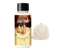 Glossy Candle Varnish - 100ml Long-Lasting Handcrafted Brightener Oil | Protective Liquid Top Coat Glaze | Holiday Dipping Sealer For Men Crafters Artists Home Studio Workshop School
