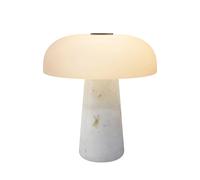 Glossy Mini Lampe Portable Blanche