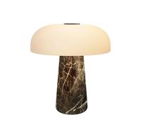 Glossy Mini Lampe Portable Gris Brun