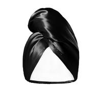 GLOV Hair Wrap Sport & Satin Hair Towel Wrap - Black Serviette de bain 1 art.
