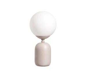 Glowing Charm Tablel E14 Max 20w Gris Chaud/Blanc Céramique