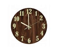 Glowing Wall Clock, 12 Inch Silent, Do Not Tick