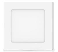 Glowster Downlight carré de surface 6 W LED, lumière naturelle, idéal pour l'éclairage intérieur dans les bureaux et les maisons.