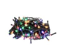 Glowster Guirlande LED RVB de 50 lumières, 4,5 m, fonctionne avec 3 piles AA, IP44, idéale pour décorer des événements et l'extérieur.