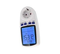 Glowster Testeur de consommation électrique rechargeable avec écran LCD rétroéclairé et protection contre les surcharges. Optimise votre énergie et réduit les coûts d'électricité.