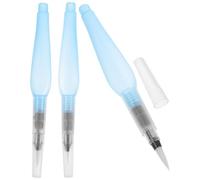 GLSTOY 3 Pièces Stylo Aquarelle Rechargeable pour Garçon et Filles Réservoir d'eau Facile à Contrôler, Pinceau à Dessin en Nylon et PP, Outil de Peinture Réutilisable pour Aquarelle