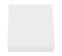 GLSTOY Bloc de Notes Vierges Non Collantes 400 Feuilles Papier Blanc Carré Surface Lisse Facile à Transporter pour École et Maison