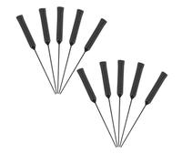GLSTOY Kit de 10 Outils de Nettoyage du Cérumen pour Aides Auditives en Pvc Noir, Multi-fonctionnel, Nettoyeur D'écouteurs pour Entretien Quotidien