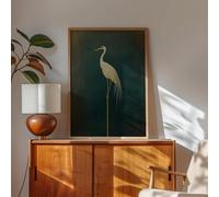 GLWDME 1 toile vintage de 40 x 50 cm, décoration murale minimaliste pour chambre à coucher, affiches et impressions, peinture murale pour salon (sans cadre)