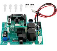 GLX-PCB-RITE Circuit imprimé principal et carte d'affichage GLX-PCB-DSP compatible avec générateur de chlore salé Hayward Goldline AquaRite, kit de carte de commande PCB de rechange pour T-CELL-15
