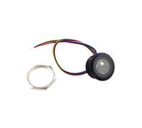 GM861-LED Éclairage de Remplissage Blanc 2D/1D USB/UART DC3.3V Module de Scanner de Codes-Barres Ronds QR Code Boîtier Métallique Noir