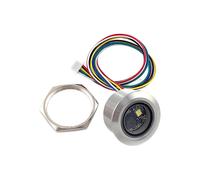 GM861-LED Éclairage de Remplissage Blanc 2D/1D USB/UART DC3.3V Module de Scanner de Codes-Barres Ronds QR Code Boîtier Métallique Argent