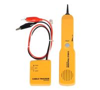 GMBYLBY Traceur de Fil RJ11, détecteur de Ligne de tonalité de câble, Traceur de Fil Multifonction, câble réseau Ethernet LAN, testeur de Ligne téléphonique, Kit de testeur téléphonique