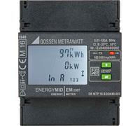 Gossen Metrawatt U2387-V022 U2387-V022 Compteur triphasé avec raccordement sur transformateur numérique conformité MID: oui