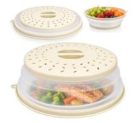 GMMG Couvercle pour micro-ondes - Pliable - 27 cm - Protection anti-éclaboussures