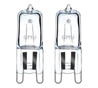 GMY Ampoule de Four G9 25W 230V Pour Four Whirlpool/Electrolux/Neff/AEG/Smeg/Zanussi/Bosch/Siemens Halogène Oven Ampoule à Tolérance de 300°C Paquet de 2