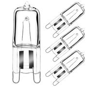 GMY G9 Ampoule de Four 40W 230V Halogène Lampe Pour Four Electrolux/Whirlpool/Neff/AEG/Bosch Blanc Oven Chaud Résistante à 300°C 4 Pièces