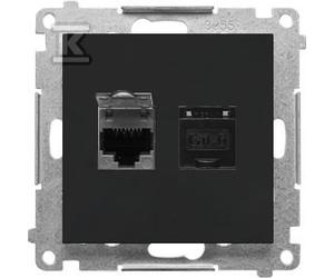 GN.2-KR.KOM.RJ45 K.6 P. NOIR M.SIMON55 T62.01/149