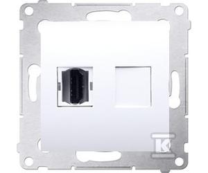 GN.HDMI MOD.WHITE SIMON54 DGHDMI.01/11
