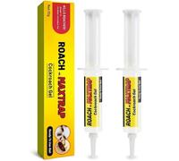 GNAUMORE Gel Anti-Cafards Professionnel,Produit pour Blattes De Qualité Professionnelle,Facile à Utiliser,Convient pour Les Cafards,10G*2PC