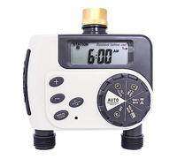 GNCGarden Orbit 94148 Buddy II Programmeur d'irrigation numérique - Programmeur d'arrosage à deux ports - Programmeur d'irrigation à piles