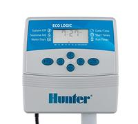 GNCGarden Programmeur d'arrosage électrique Eco Logic 6 stations Interior Hunter - Hunter ELC-601I-E - Hunter Eco-Logic Programmeur d'intérieur - Minuterie d'arrosage 24V