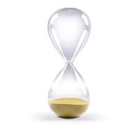 GNEGNI LIFE Sablier doré 30 minutes avec minuterie de cuisine en verre inspiré pour la maison, le bureau, le bureau