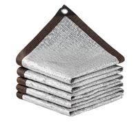 GNKBTOF 4.3 x 5 m Voile d'ombrage Rectangulaire, Toile Résistant à l'eau, Filet Rectangle, Résistant 90% Protection Rayons UV pour Patio Terrasse Extérieur