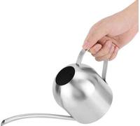 Gnome de jardin - Pulvérisateur long en acier inoxydable pour fleurs d'intérieur et d'extérieur - flacon rechargeable (1000 ml)