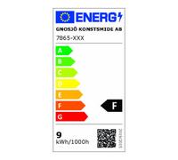 Gnosjö Gnosjö Konstsmide Applique LED AL Chieri 4x2 anthracite 7865-370 Quantité:1