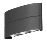 Gnosjö Gnosjö Konstsmide Applique murale LED AL anthracite, alu 7853-370 Quantité:1