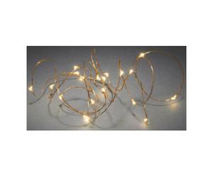 Gnosjö Gnosjö Konstsmide Guirlande lumineuse LED Micro 20 diodes avec minuterie 6h 1460-860 Quantité:1