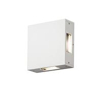 Gnosjö Konstsmide 7984-250 A mur extérieur Leuchten, aluminium, blanc, 6 x 17 x 17 cm