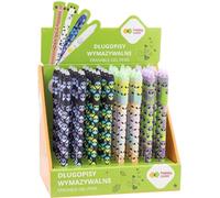 Go alien stylo à bille effaçable bleu (40pcs)