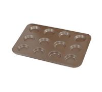 Plaque anti-adhérente 12 mini-tartelettes Gobel