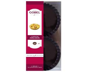 Gobel 282540 Boîte de 6 Tartelettes Anti-Adhérent