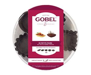 Gobel 285400 Boîte de 30 Formes à Petits Fours Anti-Adhérent