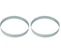 Gobel 865030 Cercle à Mousse Emporte-Pièce Inox Hauteur 4,5 cm Ø 14 cm (Lot de 2)
