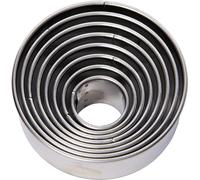 Ciseaux À Herbes Gobel Boîte De 8 Découpoirs Rond Unis - Inox -