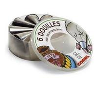 Gobel – Set 6 douilles inox assorties et poche à douille coutil 30 cm