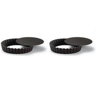 Gobel - Cercle à Mousse en INOX Ø 18 cm - Cercle à Pâtisserie en INOX - Hauteur 4,5 cm - Démoulage Rapide et Parfait - Qualité Supérieure - Fabriqué en France (Lot de 2)
