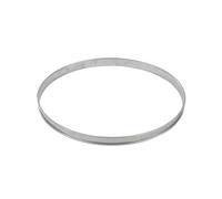 Cercle à tarte haut Bords Roulés Inox GOBEL H27 D280