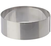 Gobel Cercle à Vacherin Ø 16 cm x H 6 cm en Inox - Cercle à Entremets Professionnel - Cercle de Pâtisserie Rond - Fabrication Française - Compatible Four, Congélateur et Lave-Vaisselle