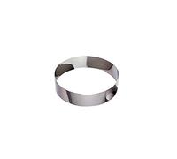 Gobel - Cercle de pâtisserie à mousse inox - Ø12 cm h4,5 cm - 8/10ème | Fabriqué en France ; inox 8/10ème, idéal mousses, entremets et bavarois ; démoulage facile, qualité pro