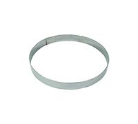 Gobel - Cercle de pâtisserie à mousse inox - Ø20 cm h4,5 cm - 10/10ème