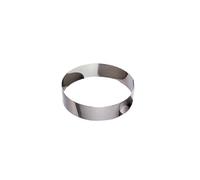 GOBEL - Cercle à Mousse en Inox Ø 26 cm - Cercle à Pâtisserie en Inox - Hauteur 4,5 cm - Démoulage Rapide et Parfait - Qualité Supérieure - Fabriqué en France